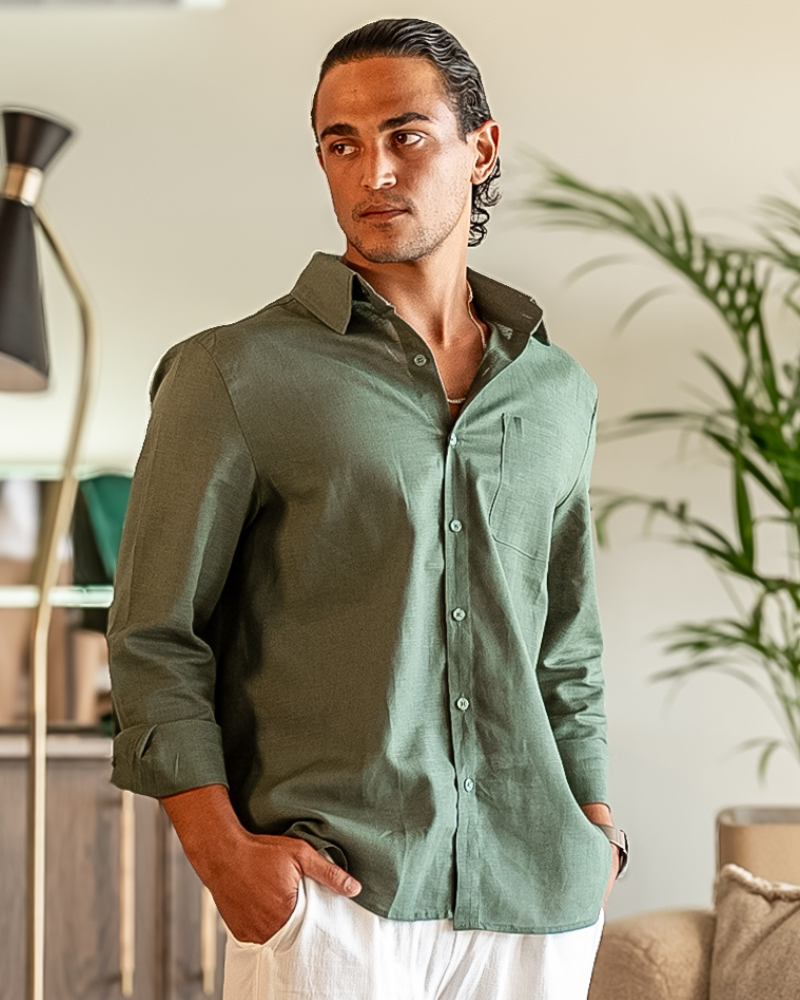 Cape Town – Camicia in 100% Lino