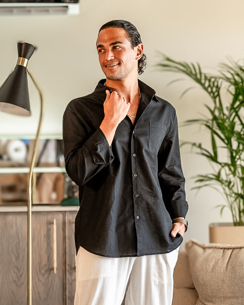 Cape Town – Camicia in 100% Lino