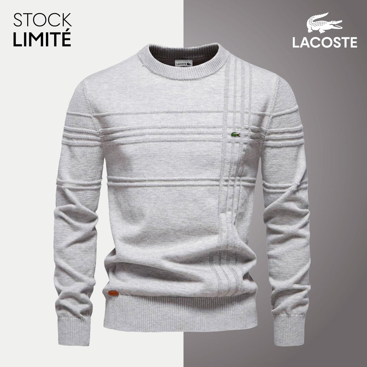 Pull Homme Texturé LC™ (DÉSTOCKAGE)